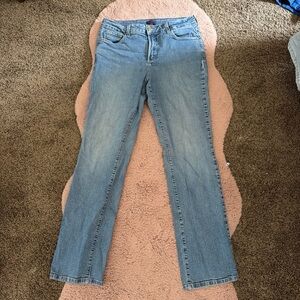 NYDJ Light Blue Straight Leg Jeans